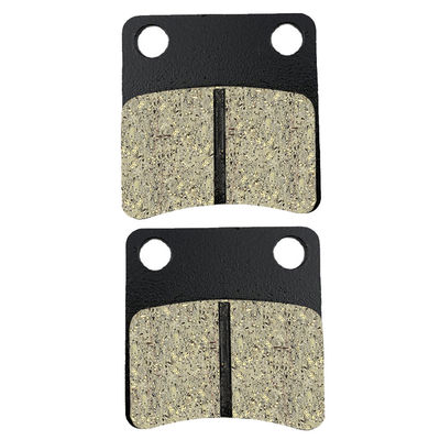 CE Motor Bike Brake Pads Low Noice FF Friction Level For Honda GY6-125T DIO50 KYMCO PIAGGIO GY125A