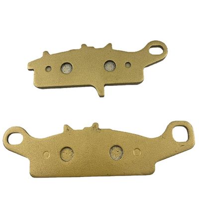 Friction Copper Surface Motorcycle Brake Pad Kit For YAMAHA RS Zero Golden Color