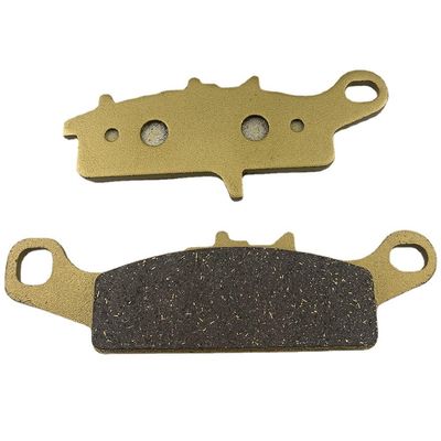 Friction Copper Surface Motorcycle Brake Pad Kit For YAMAHA RS Zero Golden Color