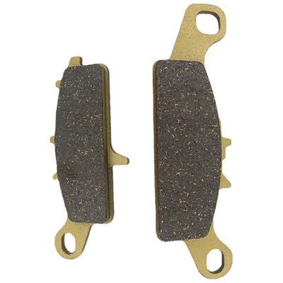 Friction Copper Surface Motorcycle Brake Pad Kit For YAMAHA RS Zero Golden Color