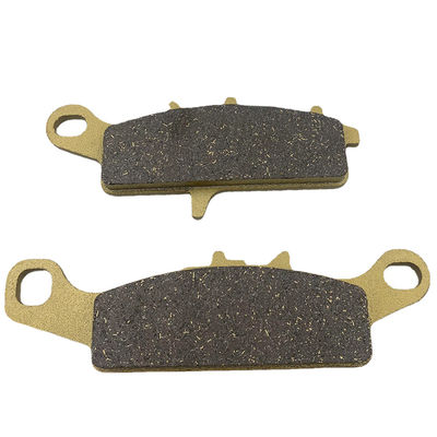 Friction Copper Surface Motorcycle Brake Pad Kit For YAMAHA RS Zero Golden Color