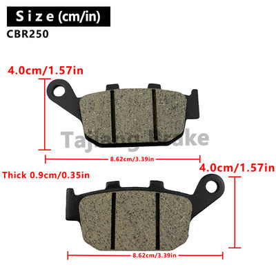 Performance Copper Based Mx Brake Pads For Honda CRF R X 450 250 Motor Brake Parts