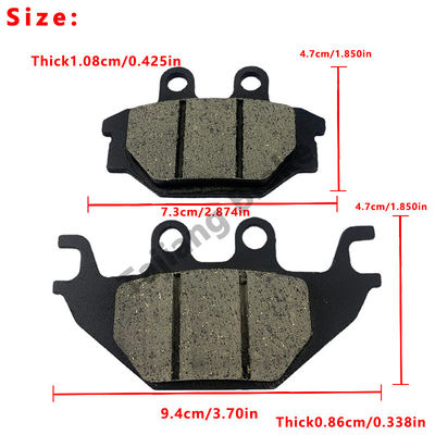 Pulsar 180/135 Copper Based Friction Brake Pads for Strong Stopping Power