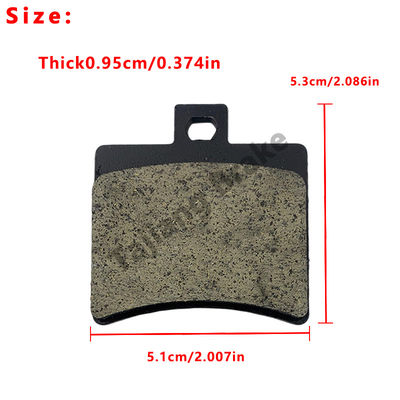 Friction Coefficient Best Mx Brake Pads With Low Noise Strong Stopping Power For Honda CRF R X 450 250