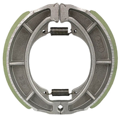 Semi Metallic Ceramic Bajaj Pulsar Brake Shoe For Motorcycles Low Noise Level Heat Resistance