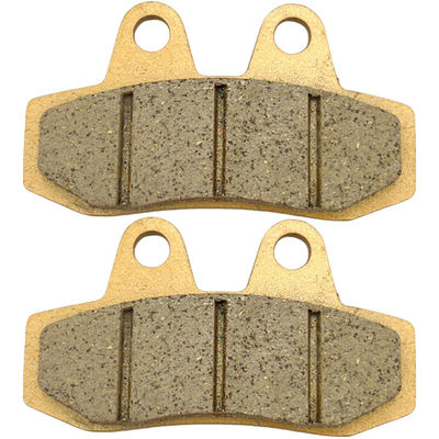 Motorcycles BAJAJ Brake Pads Friction 0.4-0.6 Heat Resistant Front / Rear Position