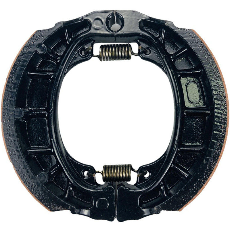 Long Life A Class Black Motorcycle Brake Shoe OEM Service for South America / Middle East/Africa Market
