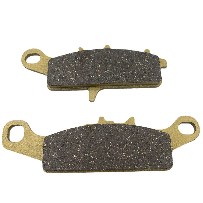 Friction Copper Surface Motorcycle Brake Pad Kit For YAMAHA RS Zero Golden Color
