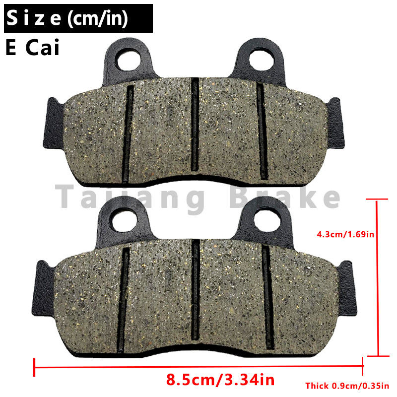 Copper Based Low Noise Motor Bike Brake Pads Pair For Honda CRF R X 450 250