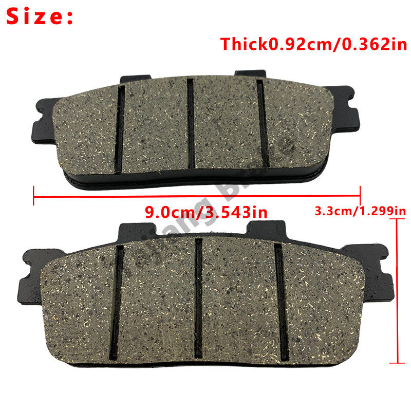 Strong Stopping Motor Tech Brake Pads Pulsar 180/135 OEM Standard For Honda CRF R X 450 250
