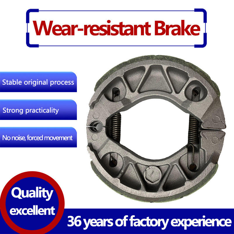 HONDA Black Motorcycle Brake Shoe OEM Service A Class Level for Various Motorcycle Models