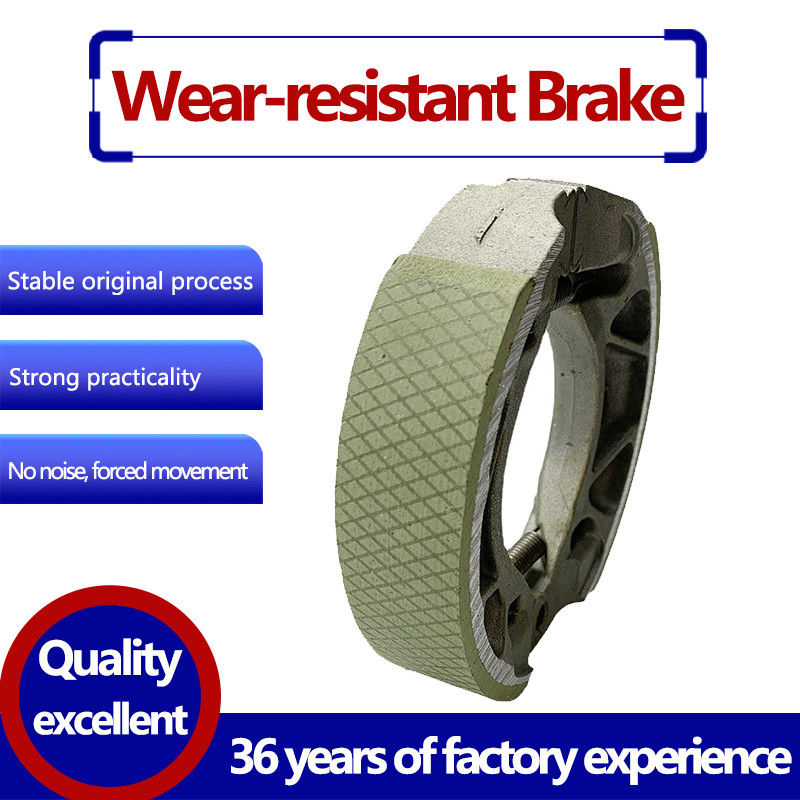 A Class Black Motorcycle Brake Shoe Easy Installation For HONDA Bikes