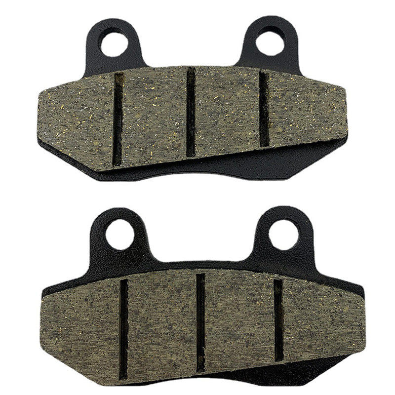 Heat Resistant Semi Metallic BAJAJ Brake Pads for Front / Rear Position - Easy Installation