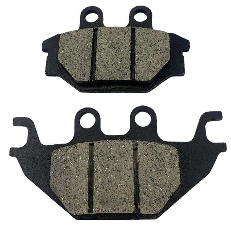 Black Copper Easy Installation Kawasaki Motorcycle Brake Pads For Front And Rear Brakes