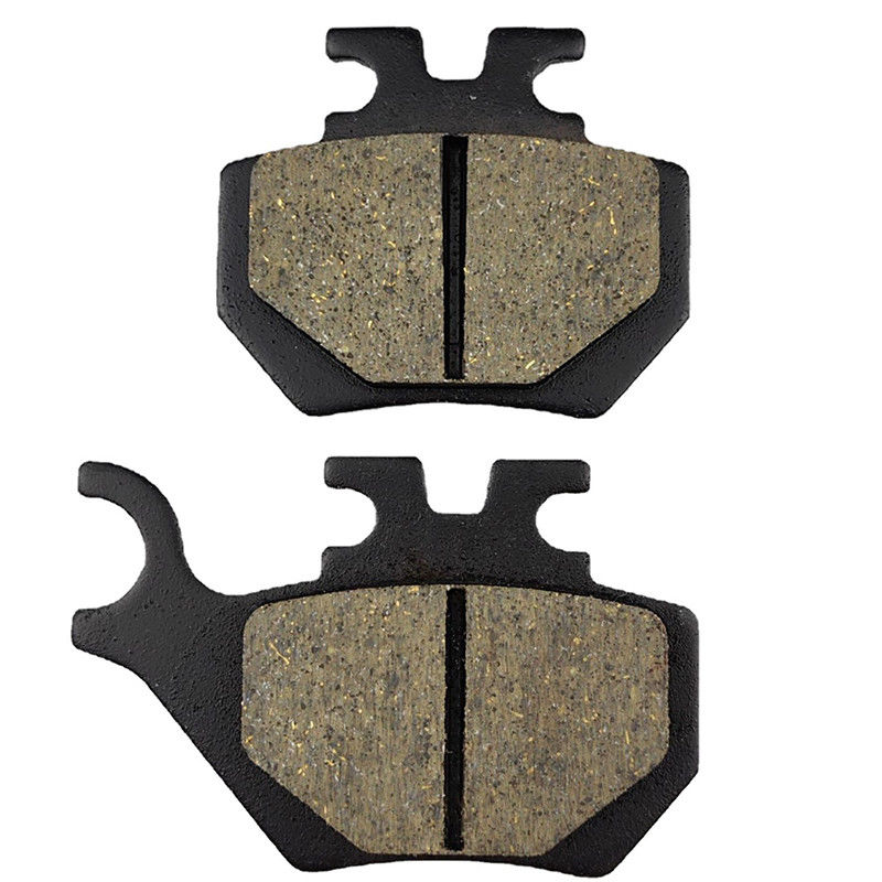 0.5 Lbs Yamaha Black Brake Pads for Braking Power Abs Compatibility Easy Installation