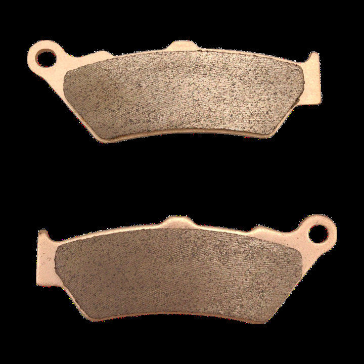 Slotted Design Heat Treated Disc Harley Front Brake Pads / Harley Davidson Oem Brake Pads