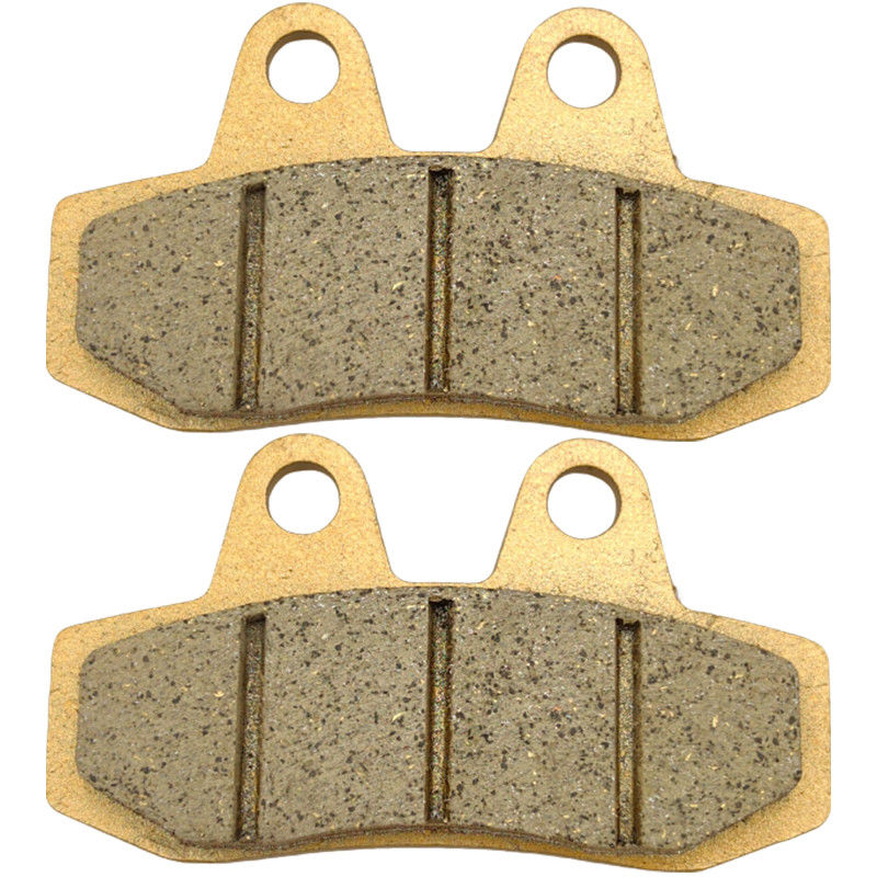 Motorcycles BAJAJ Brake Pads Friction 0.4-0.6 Heat Resistant Front / Rear Position